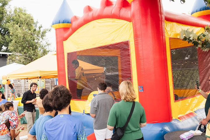 Children enjoying the Kids Zone at Brazil Day ATX
