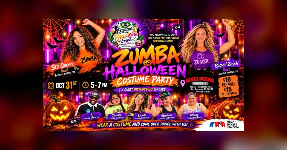 Zumba Halloween Costume Party